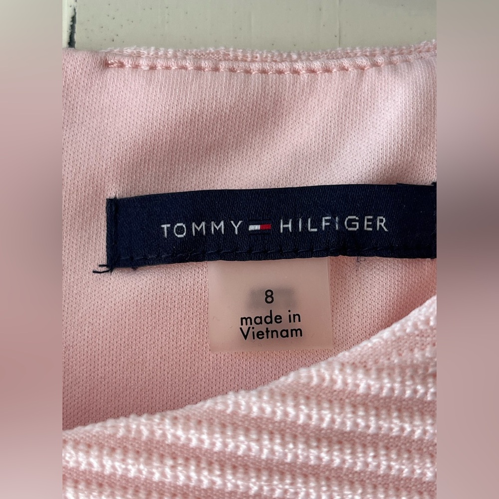 NWT Tommy Hilfiger Blush Pink Dress Size 8 - Picture 5 of 8